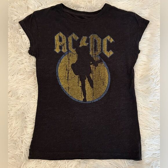 Vintage AC/DC Short Sleeve Tee Shirt - Picture 1 of 4